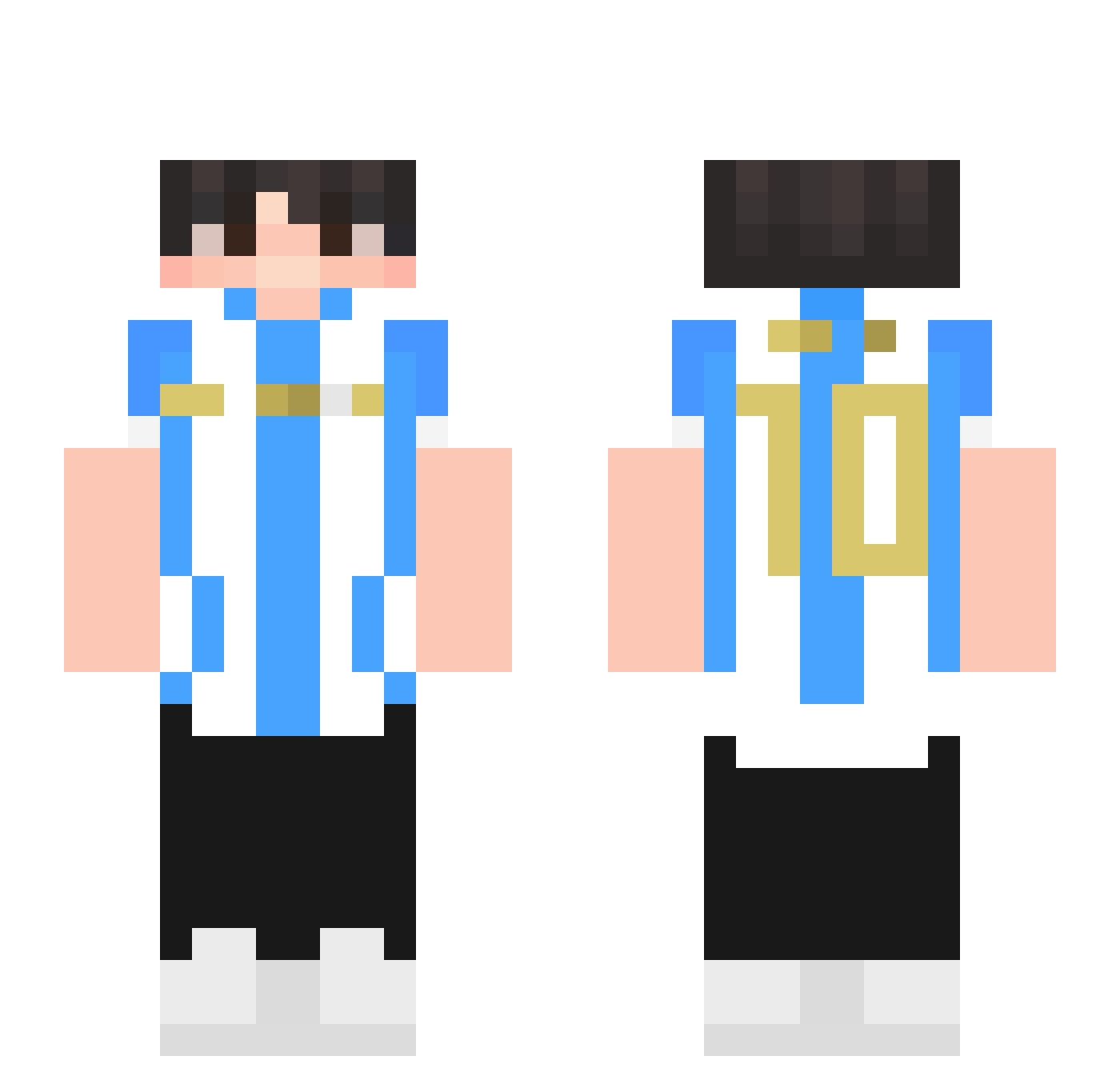 lautq_ Minecraft skin, front and back view
