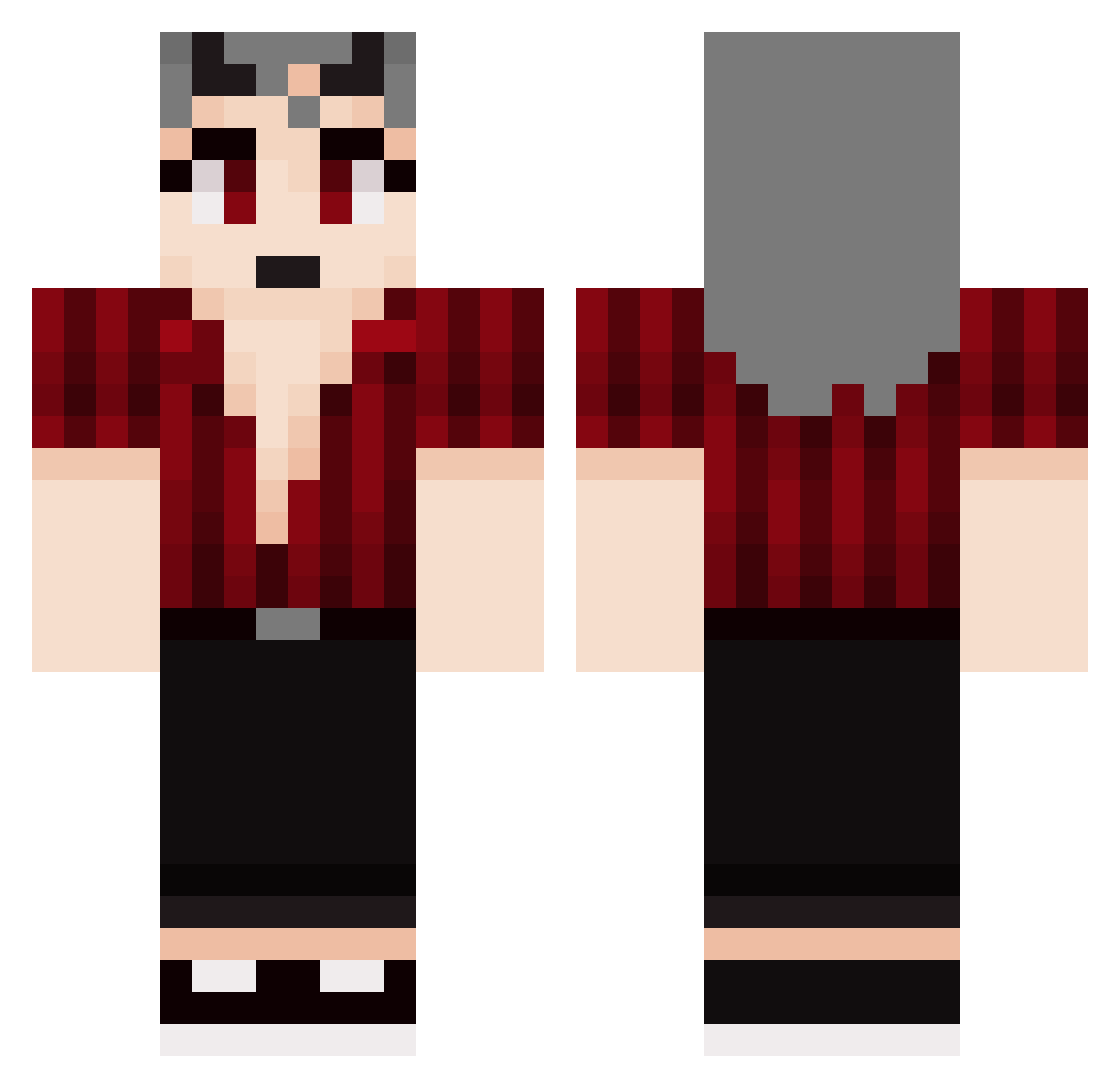 birdcryptid - justice Minecraft skin
