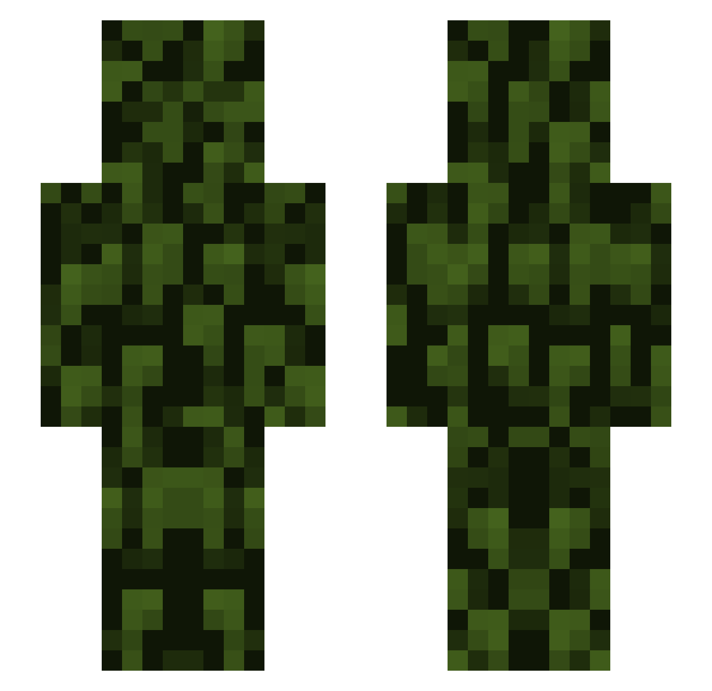 pinnn_0 Minecraft skin, front and back view