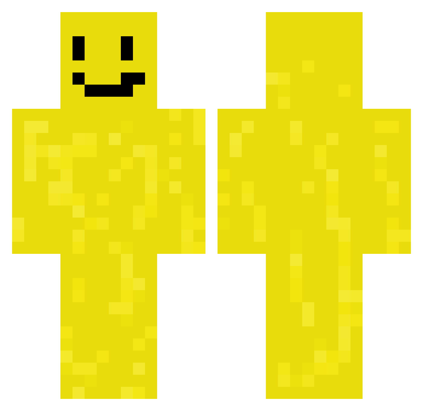 GewoonLaurenz Minecraft skin, front and back view