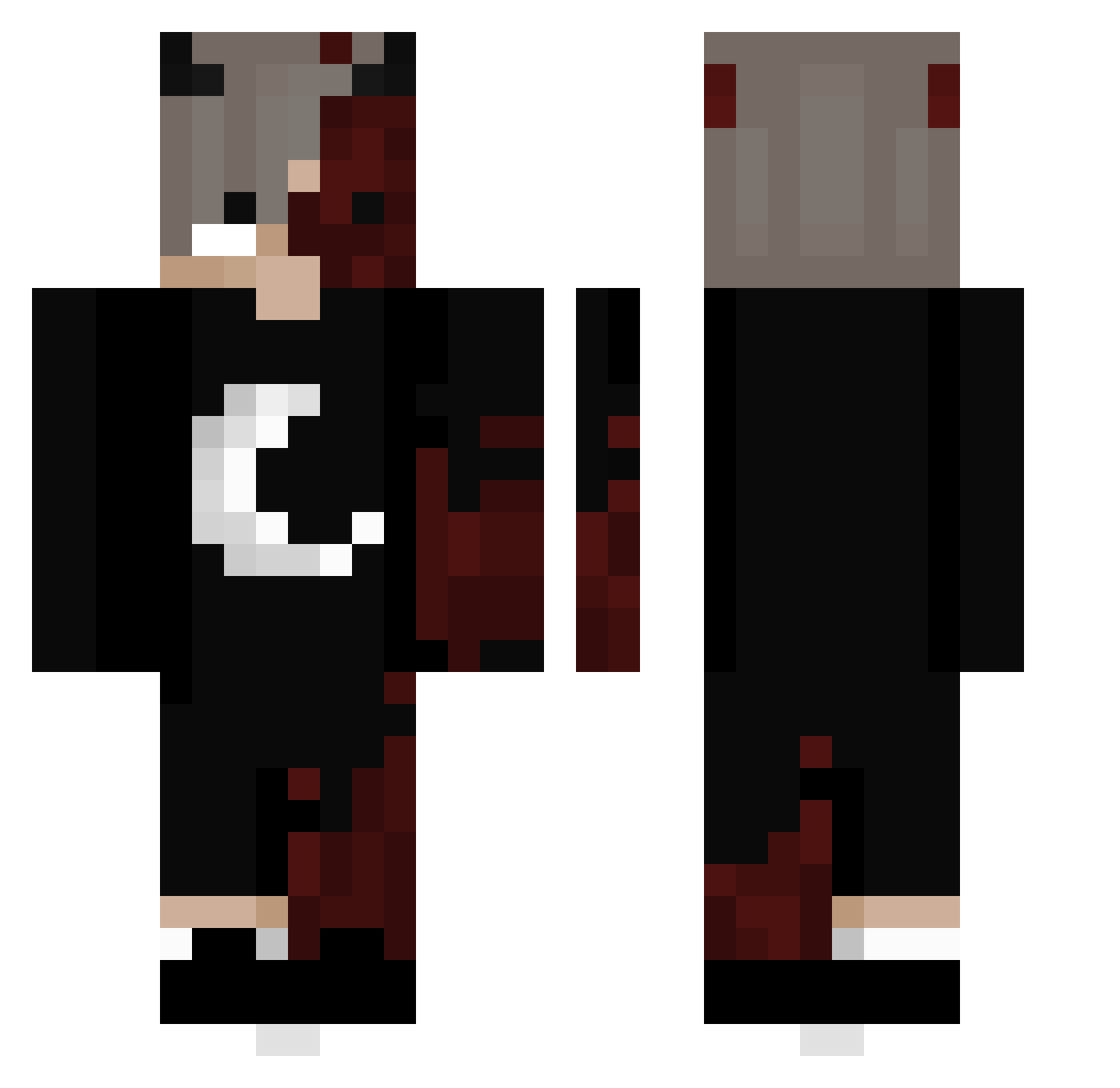 O_Logan_O Minecraft skin, front and back view