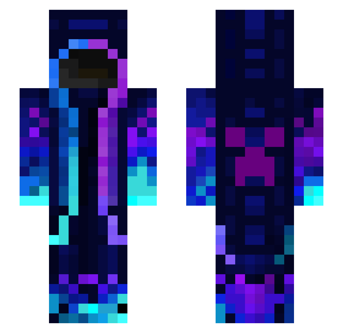 sgtjeremy95 Minecraft skin, front and back view