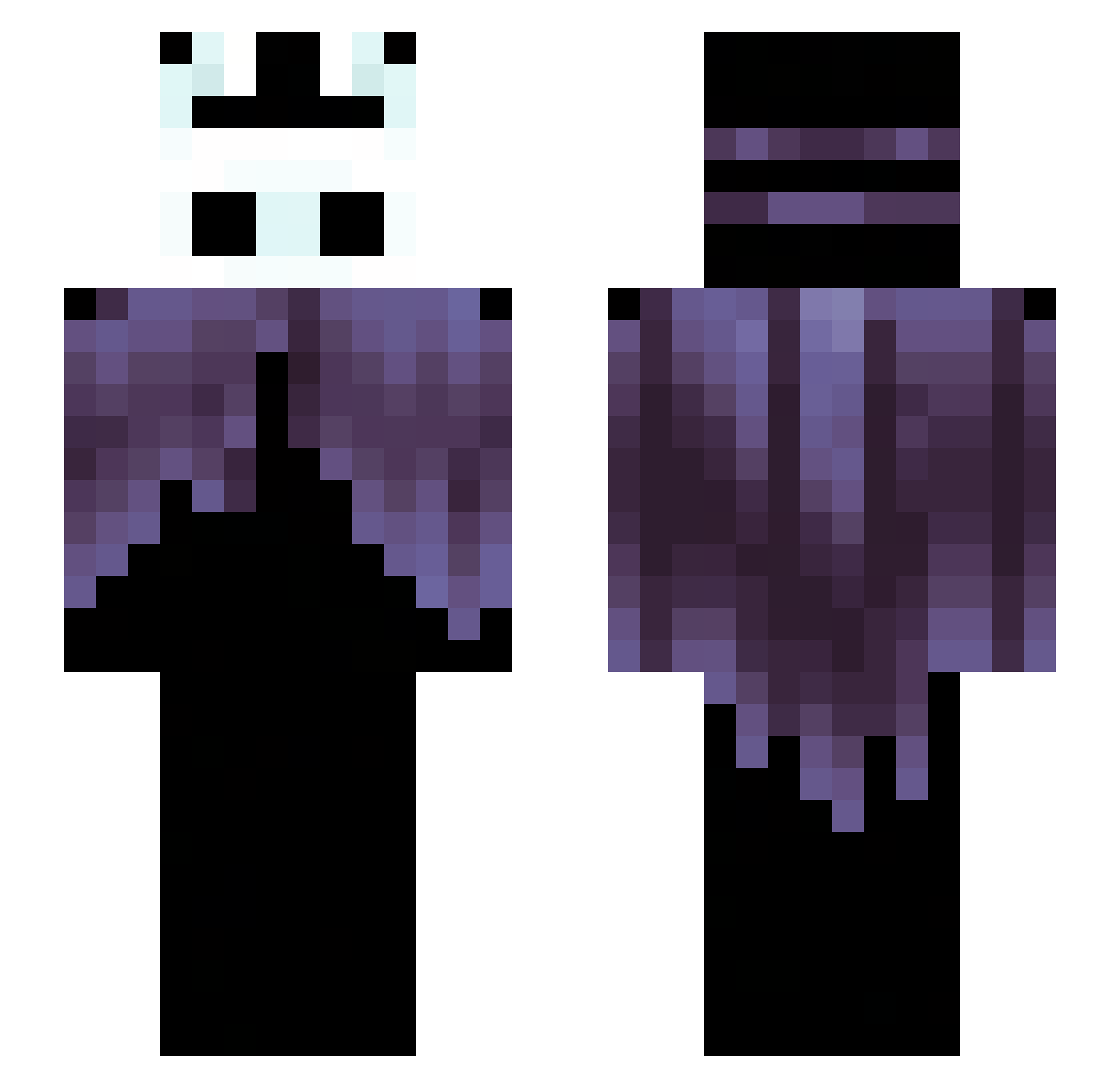 SOYZON Minecraft skin, front and back view