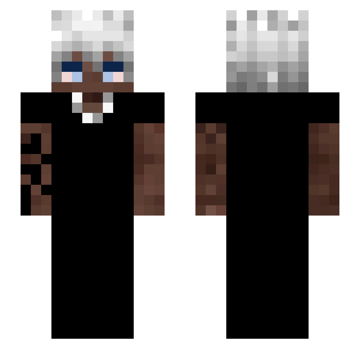 SDomino_Pl Minecraft skin, front and back view