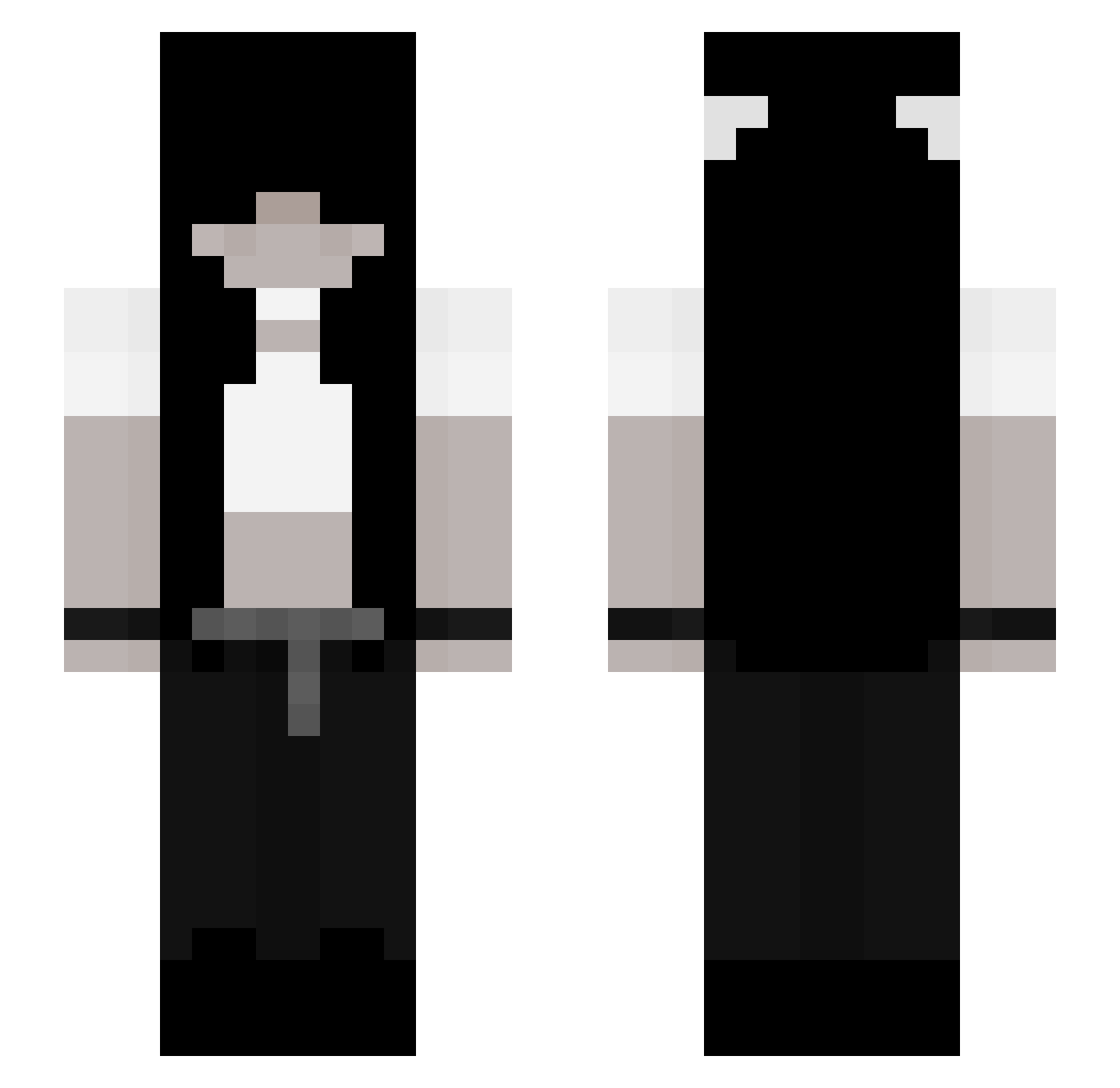 Thatoneguy5441 Minecraft skin, front and back view