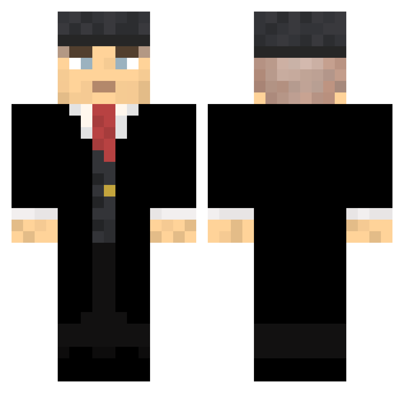_con637_ Minecraft skin, front and back view