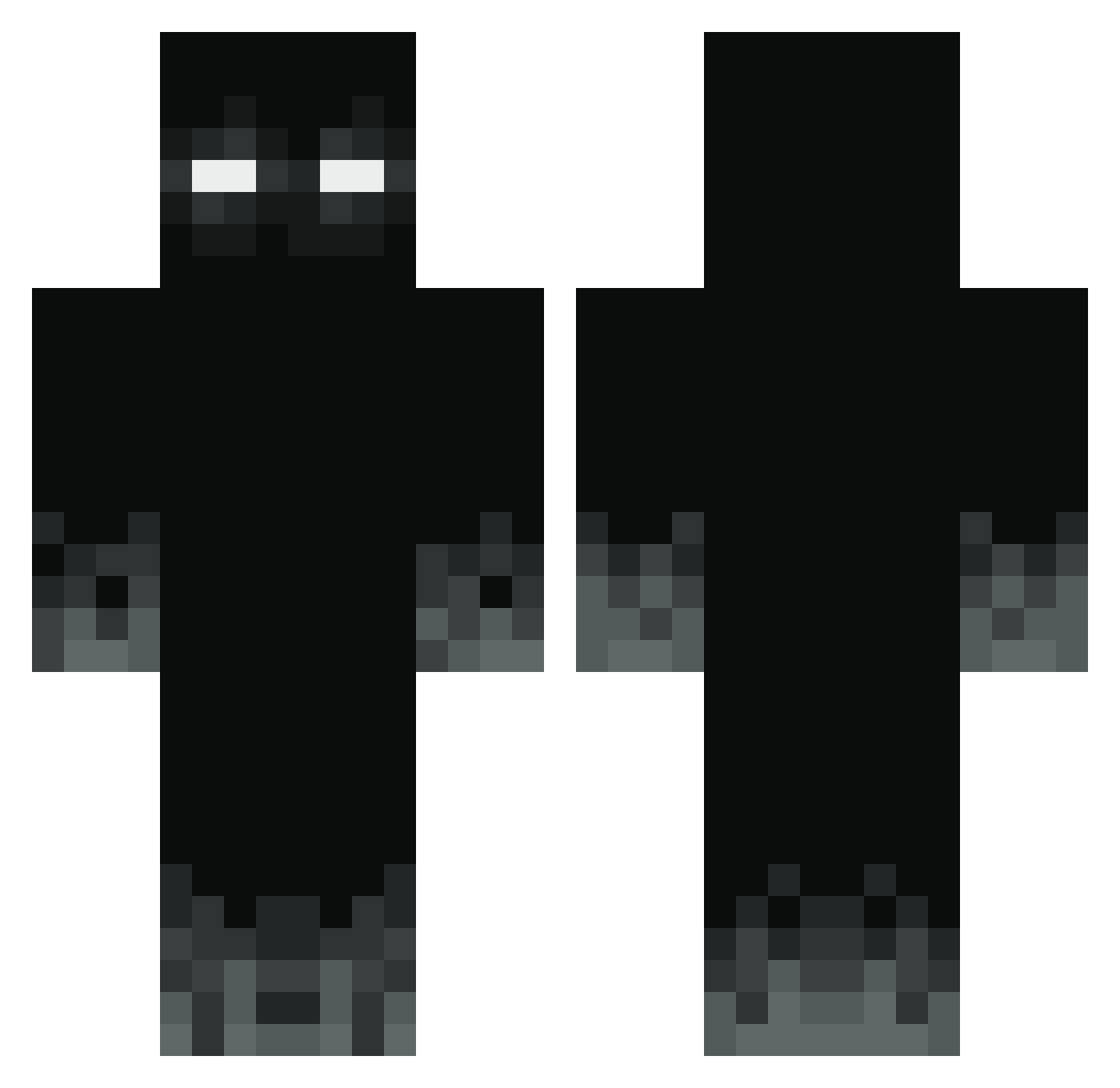 OmArDz1 Minecraft skin, front and back view