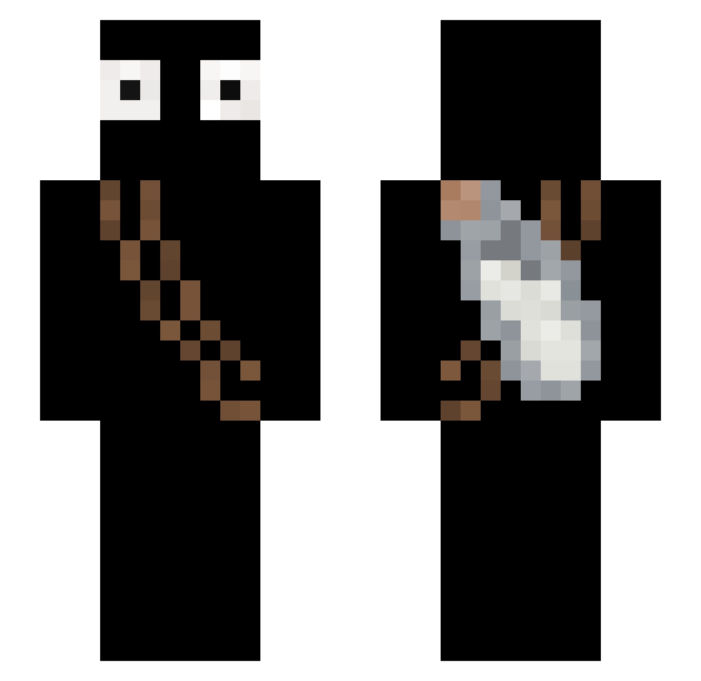 Tony_1597 Minecraft skin, front and back view