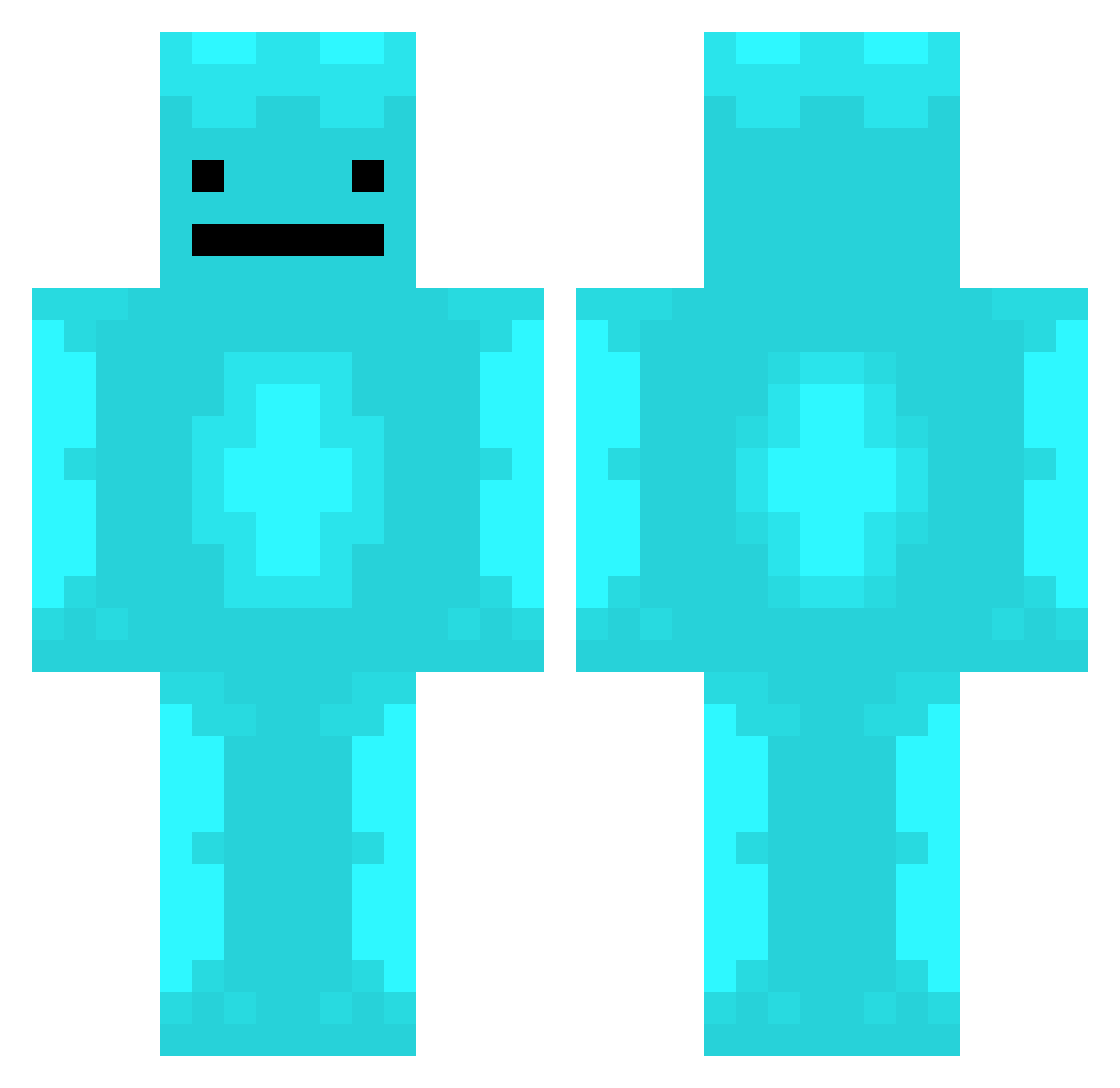 madmax6578 Minecraft skin, front and back view