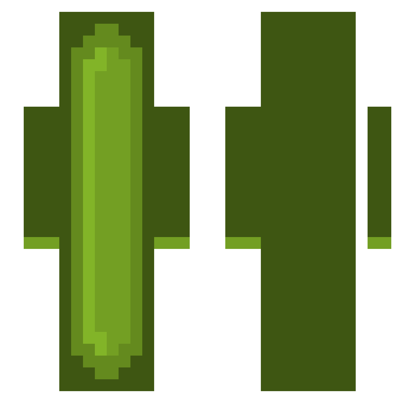 Pickles6491 Minecraft skin, front and back view