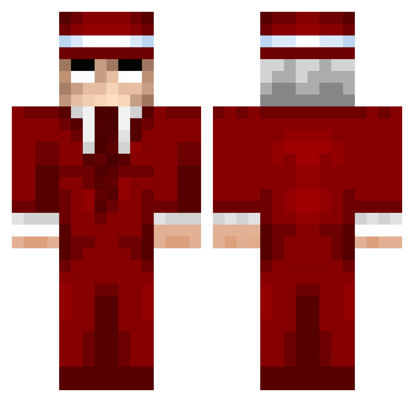 shw3d_goat - suit in red Minecraft skin