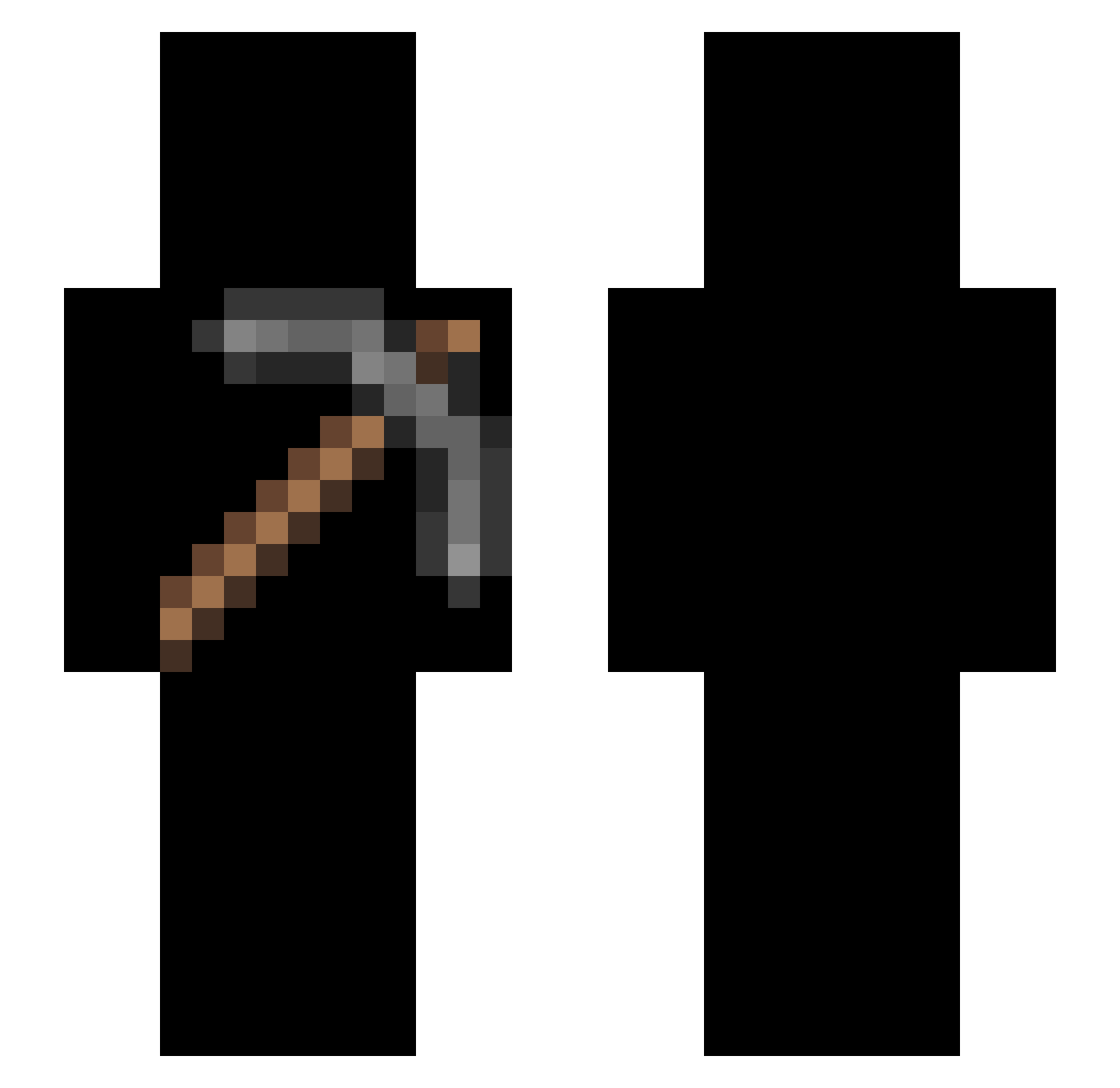 ZaytLeBooss Minecraft skin, front and back view