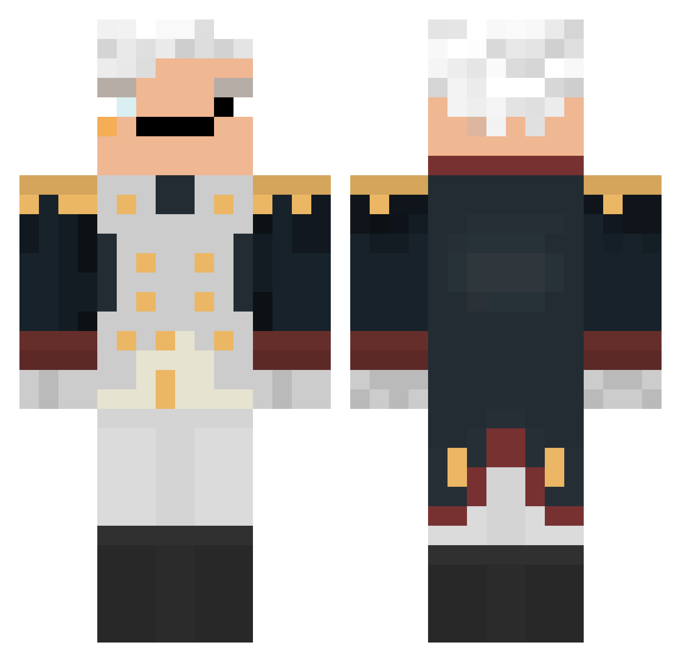 CastorF1ber - george washington Minecraft skin