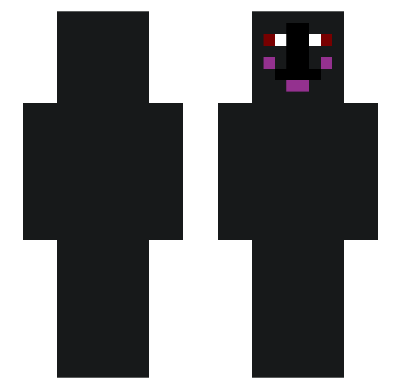 Harry_Maguire12 Minecraft skin, front and back view