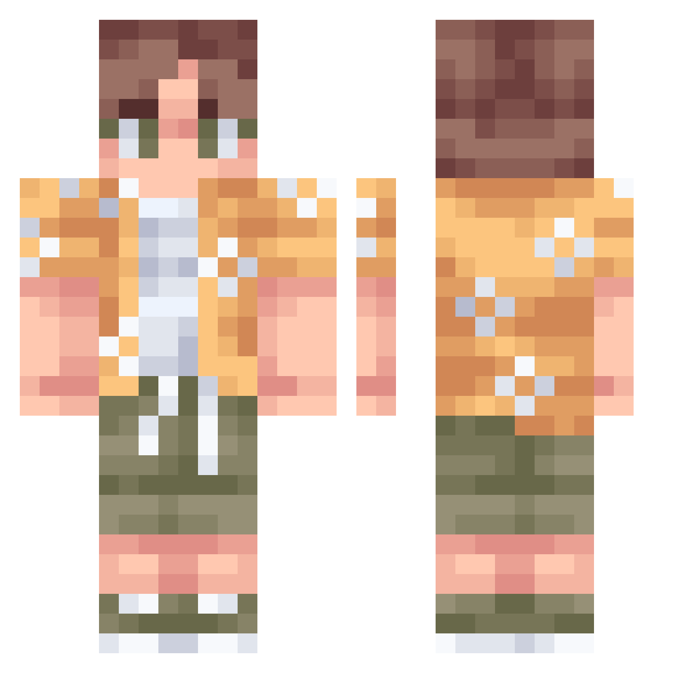 Zoffan_ Minecraft skin, front and back view