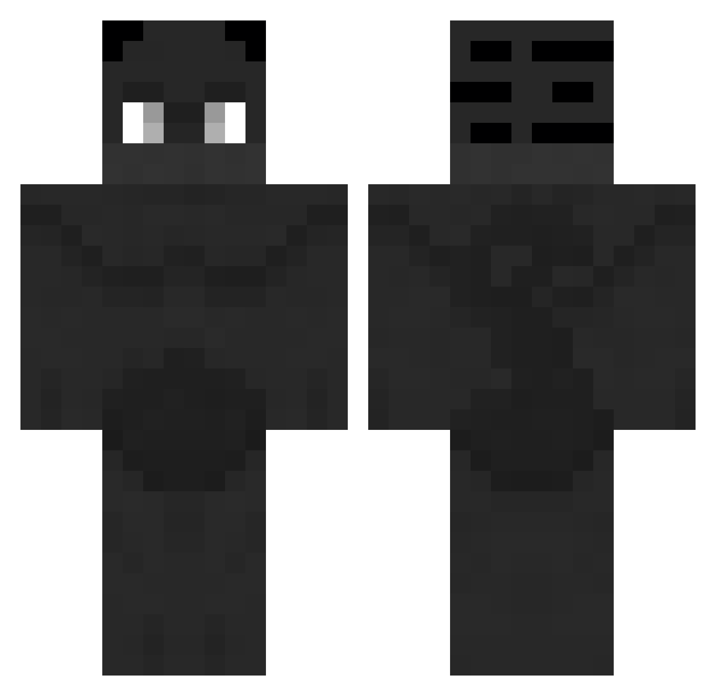 HeyImMarkus Minecraft skin, front and back view