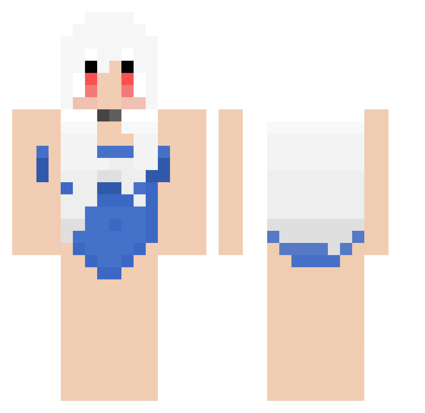 tolav660 Minecraft skin, front and back view