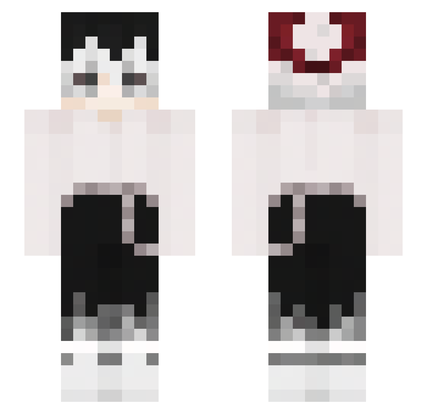 Zygmund_ Minecraft skin, front and back view