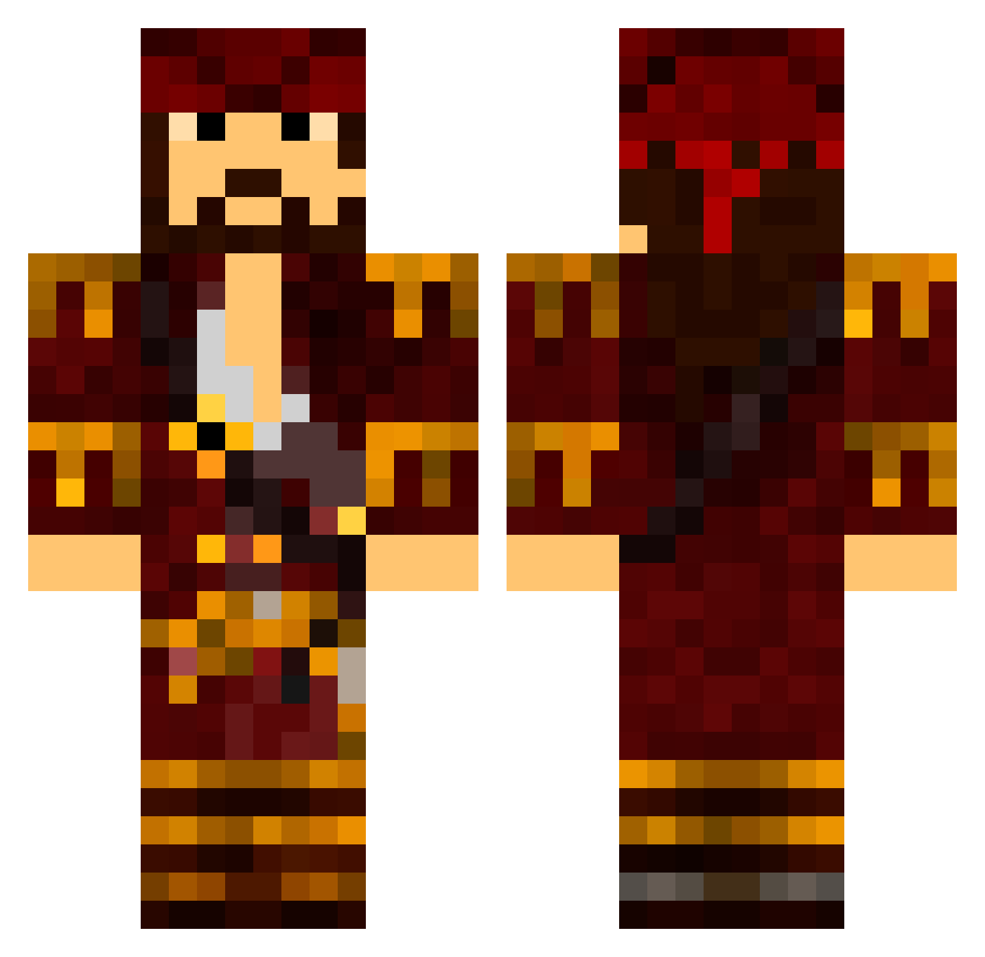 MARTINSGGEZ Minecraft skin, front and back view