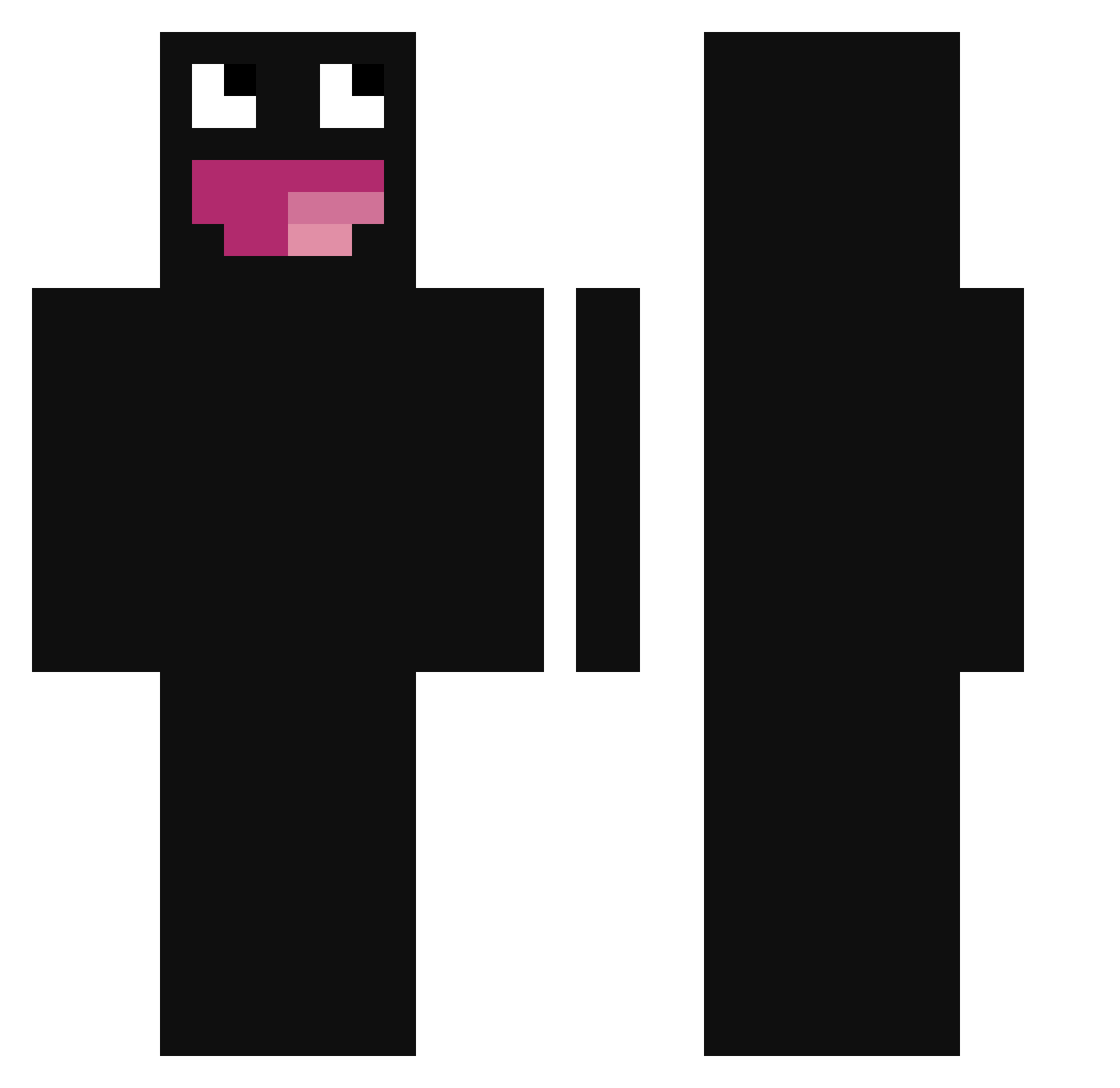 mateoosh_ Minecraft skin, front and back view