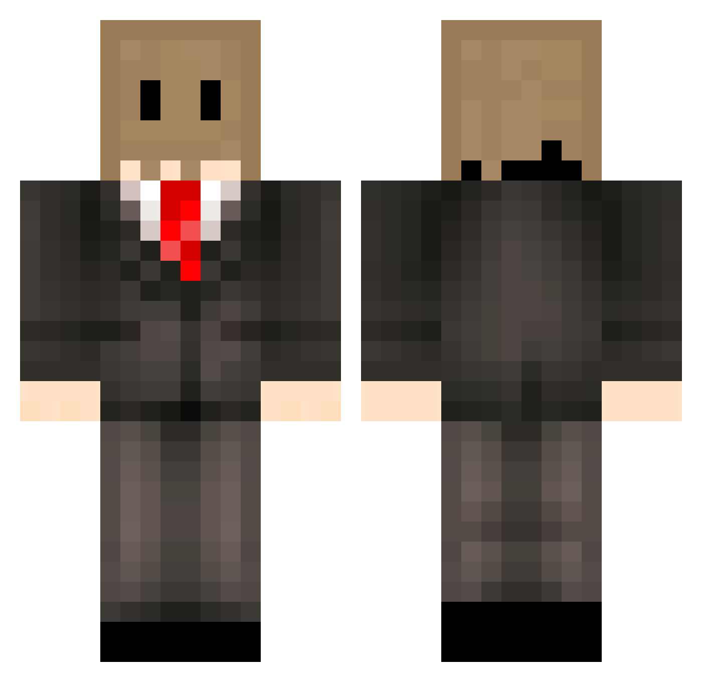 Baggz_ Minecraft skin, front and back view