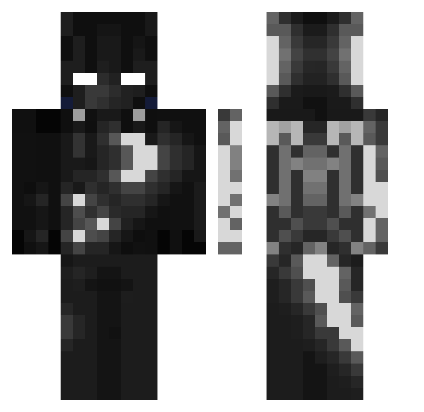xPieron_ Minecraft skin, front and back view