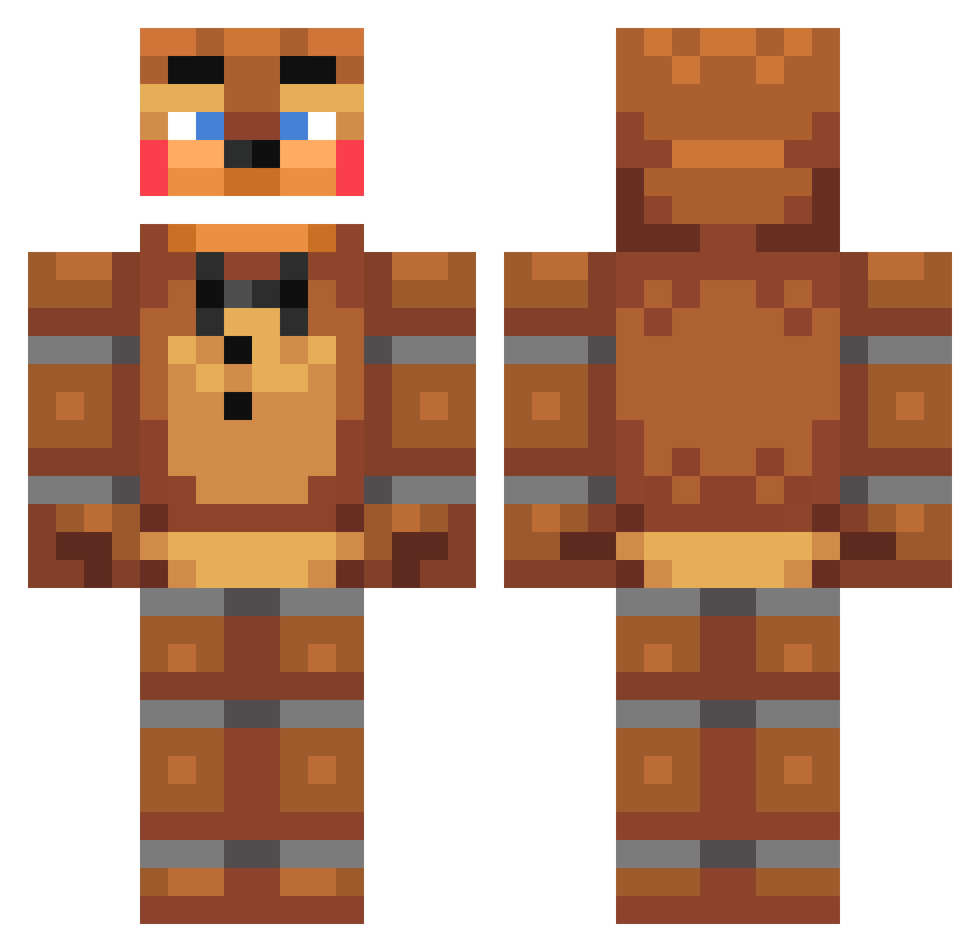 Millight - toy freddy Minecraft skin