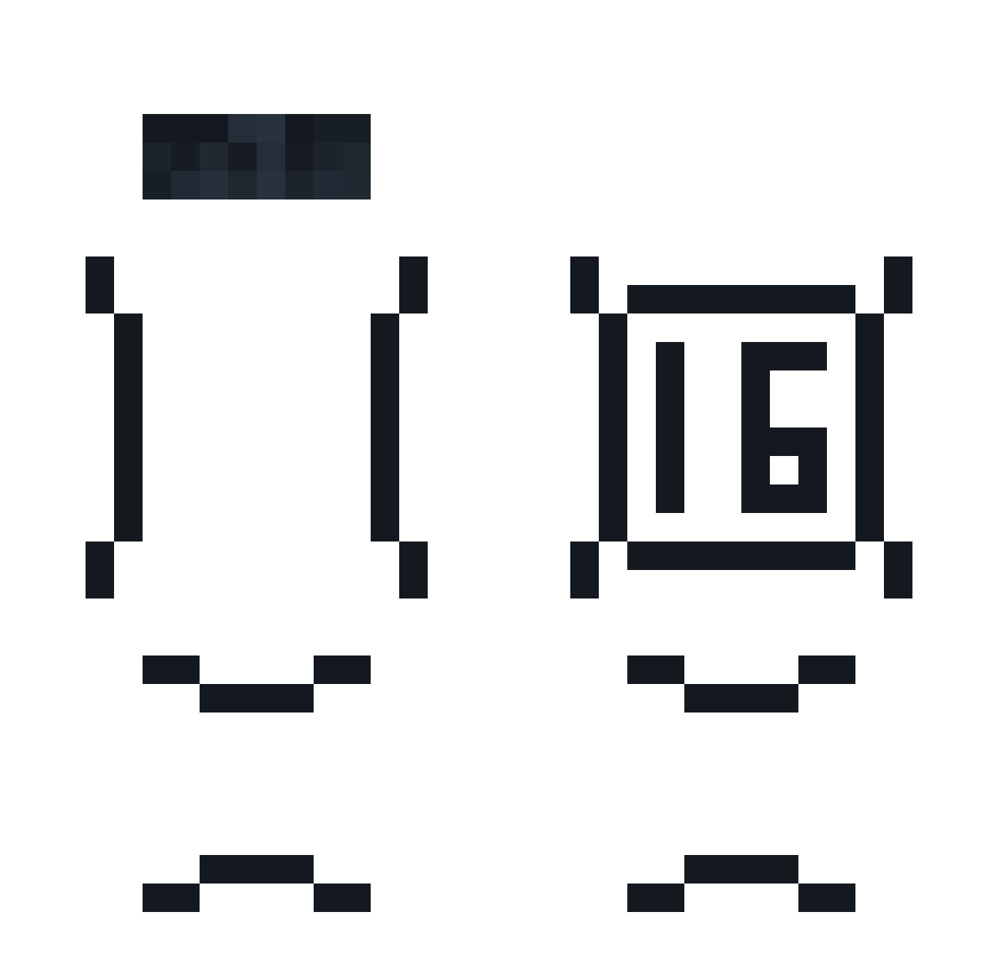 Stormelomski Minecraft skin, front and back view
