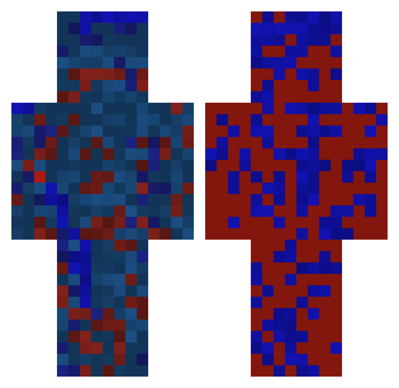 ZerKy___ Minecraft skin, front and back view