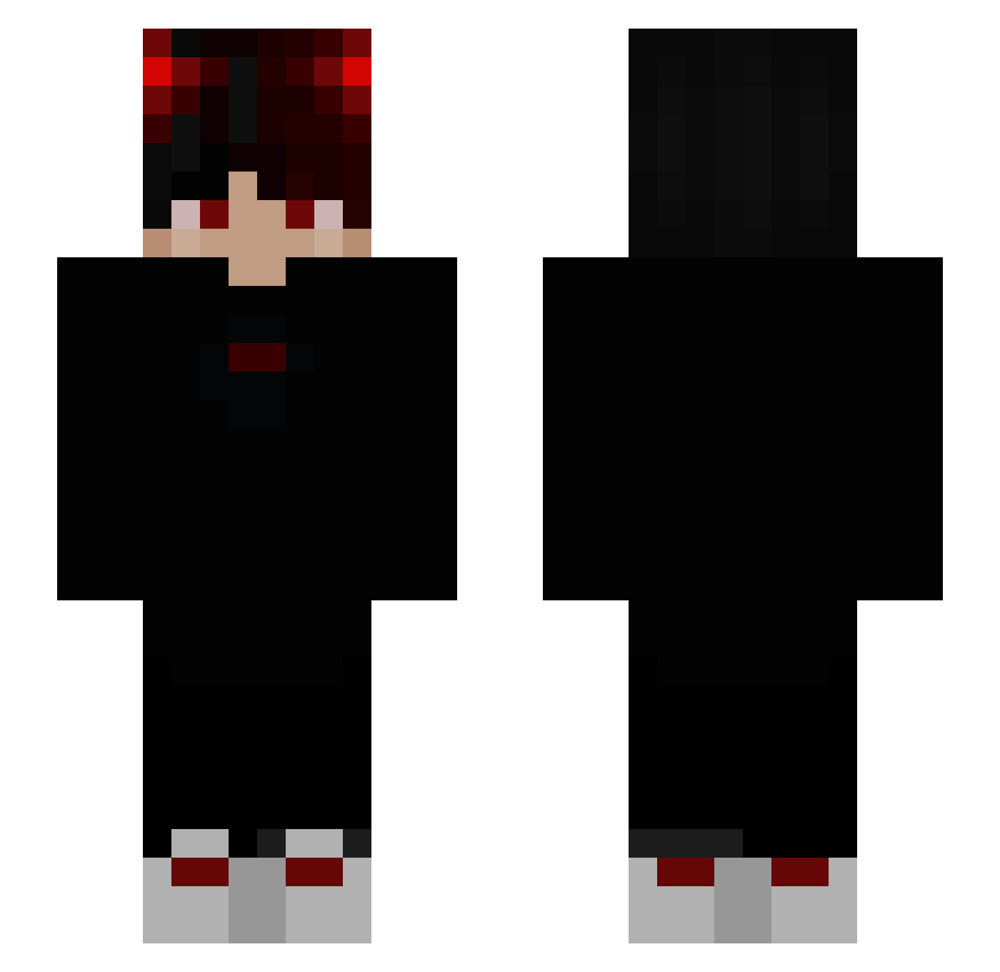 YoonSung1027 Minecraft skin, front and back view