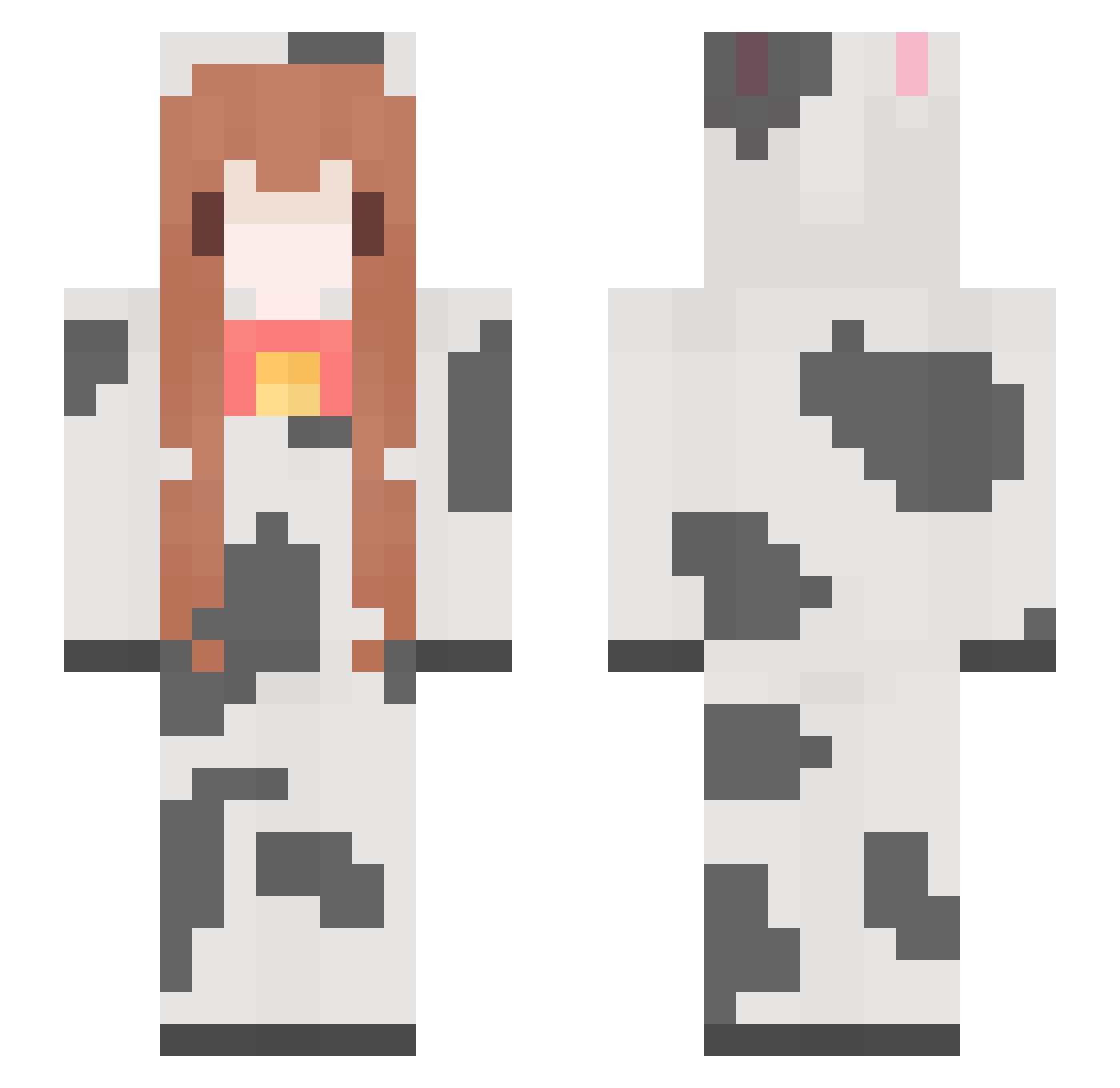 cicadabugs Minecraft skin, front and back view