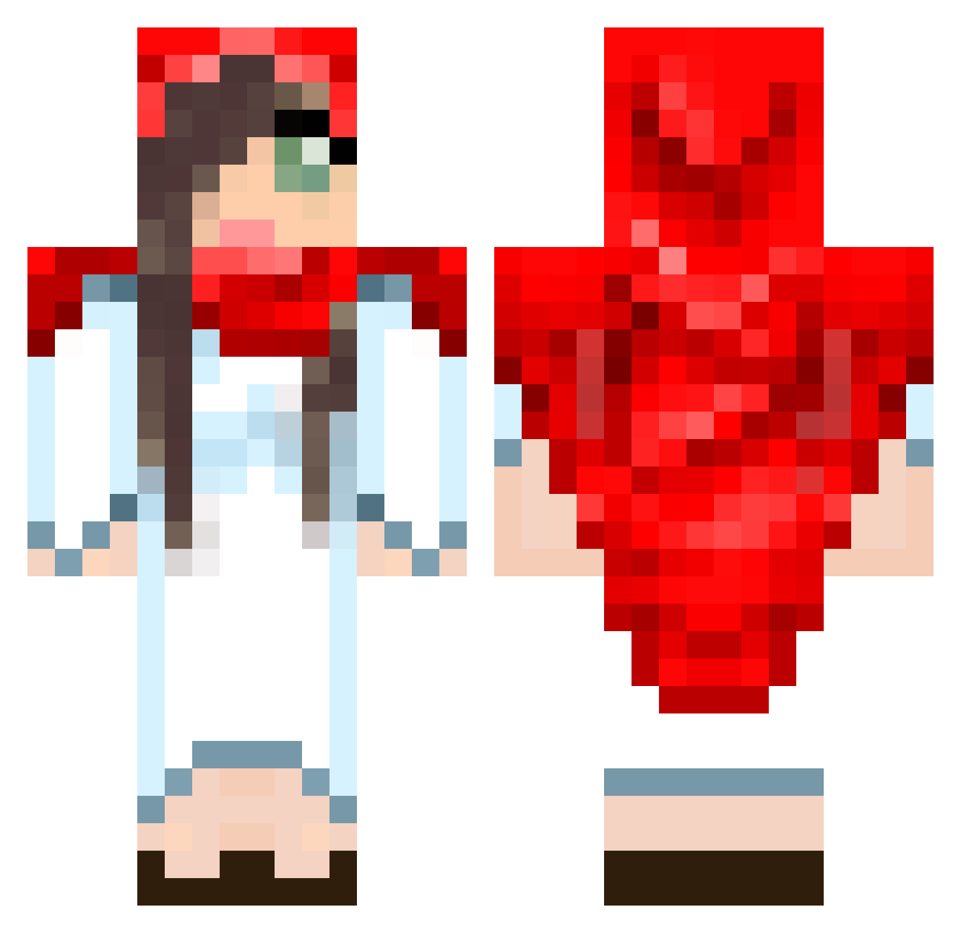 BirdieS - little red riding hood Minecraft skin