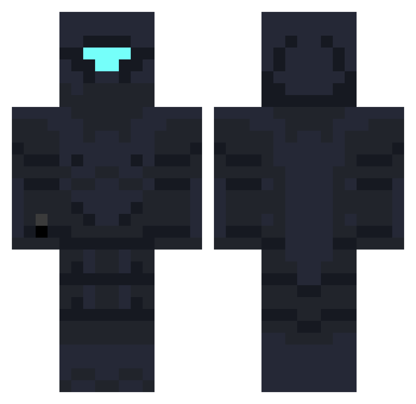 x_kapustus_x Minecraft skin, front and back view