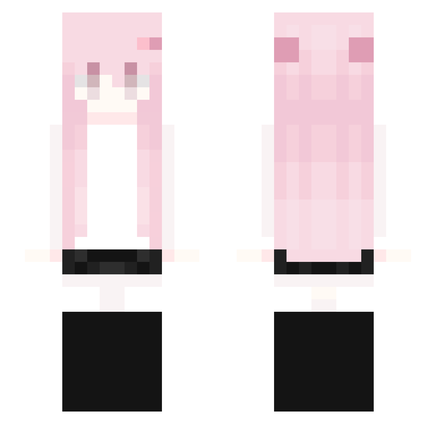 intel_i14 Minecraft skin, front and back view