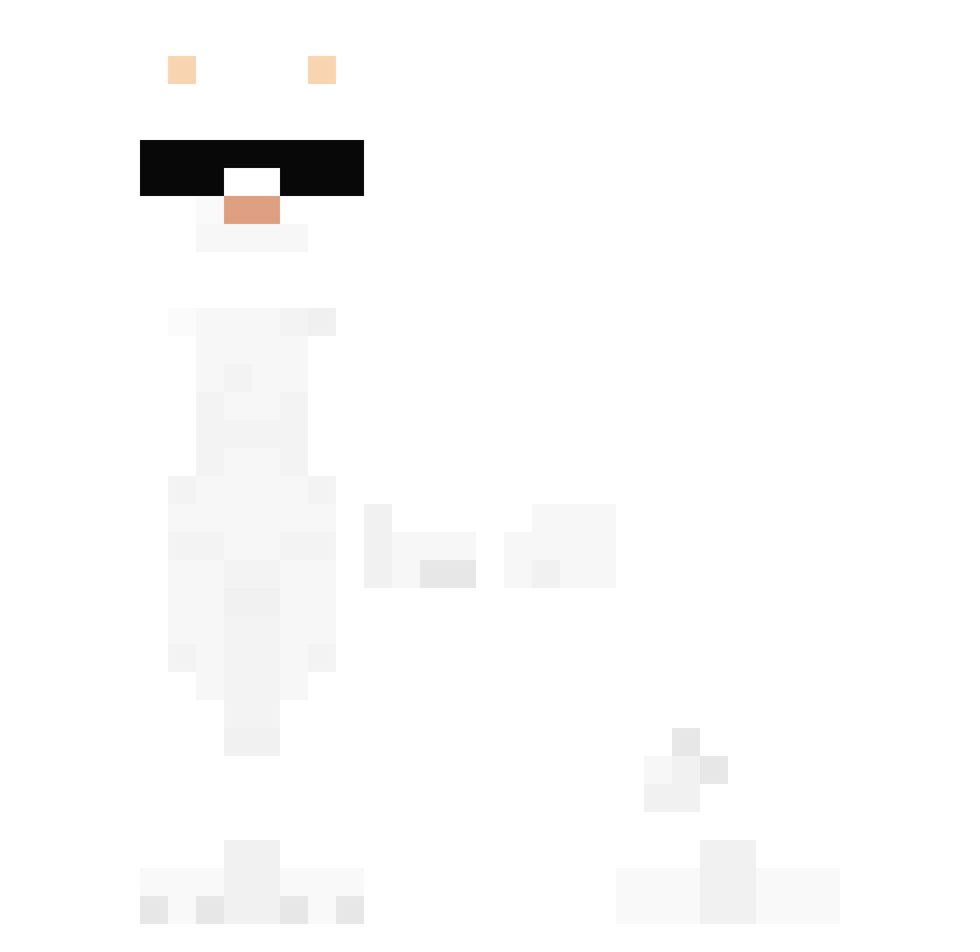 And36902 Minecraft skin, front and back view