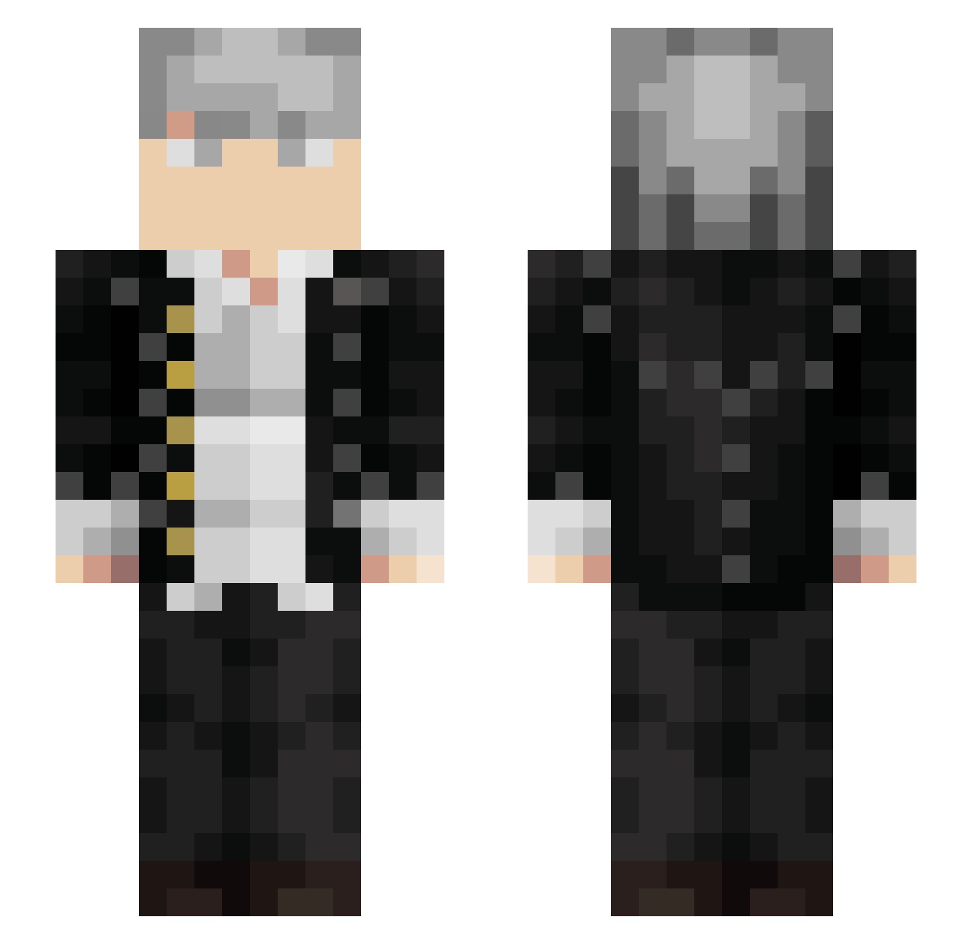 hygge_mygge07 Minecraft skin, front and back view