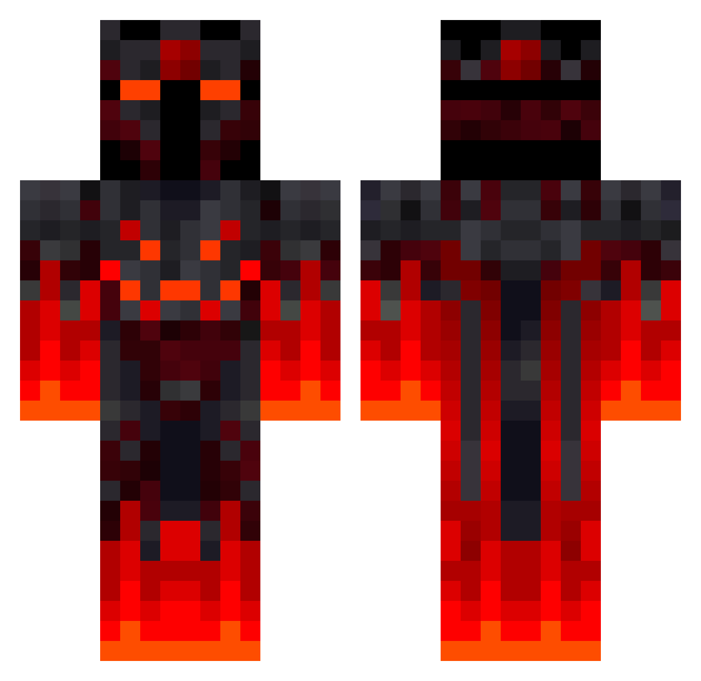 lord_cornflakes Minecraft skin, front and back view