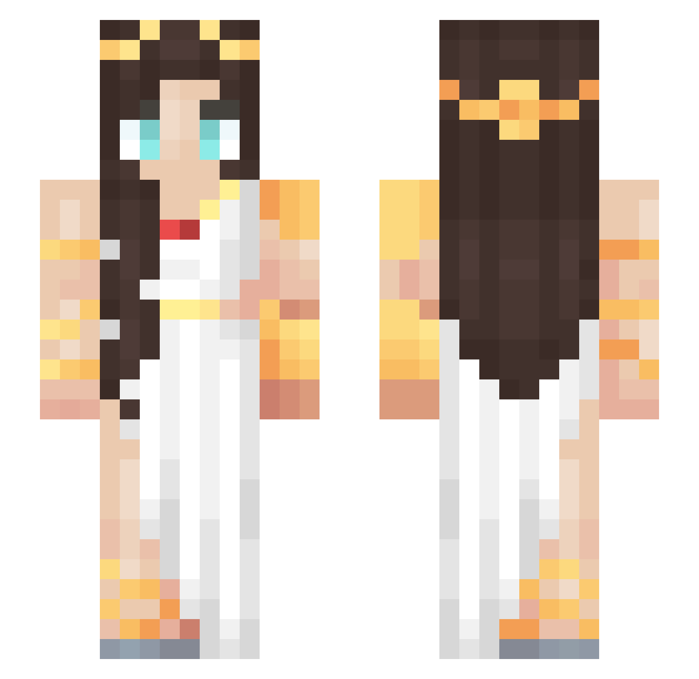 andreas_andi Minecraft skin, front and back view