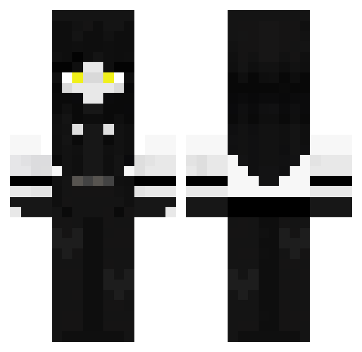 _Deploy_ Minecraft skin, front and back view