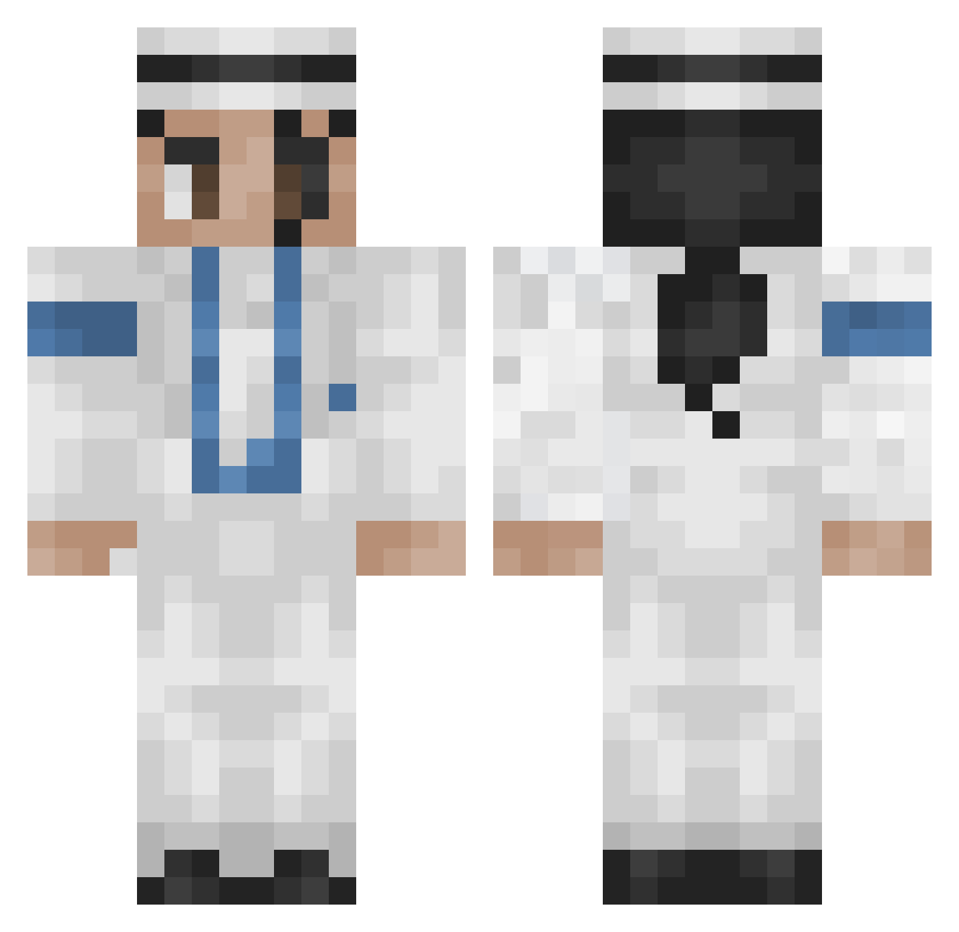 _N3VAR_ Minecraft skin, front and back view