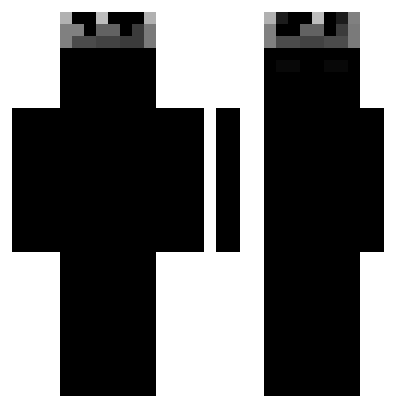 weranki_ Minecraft skin, front and back view
