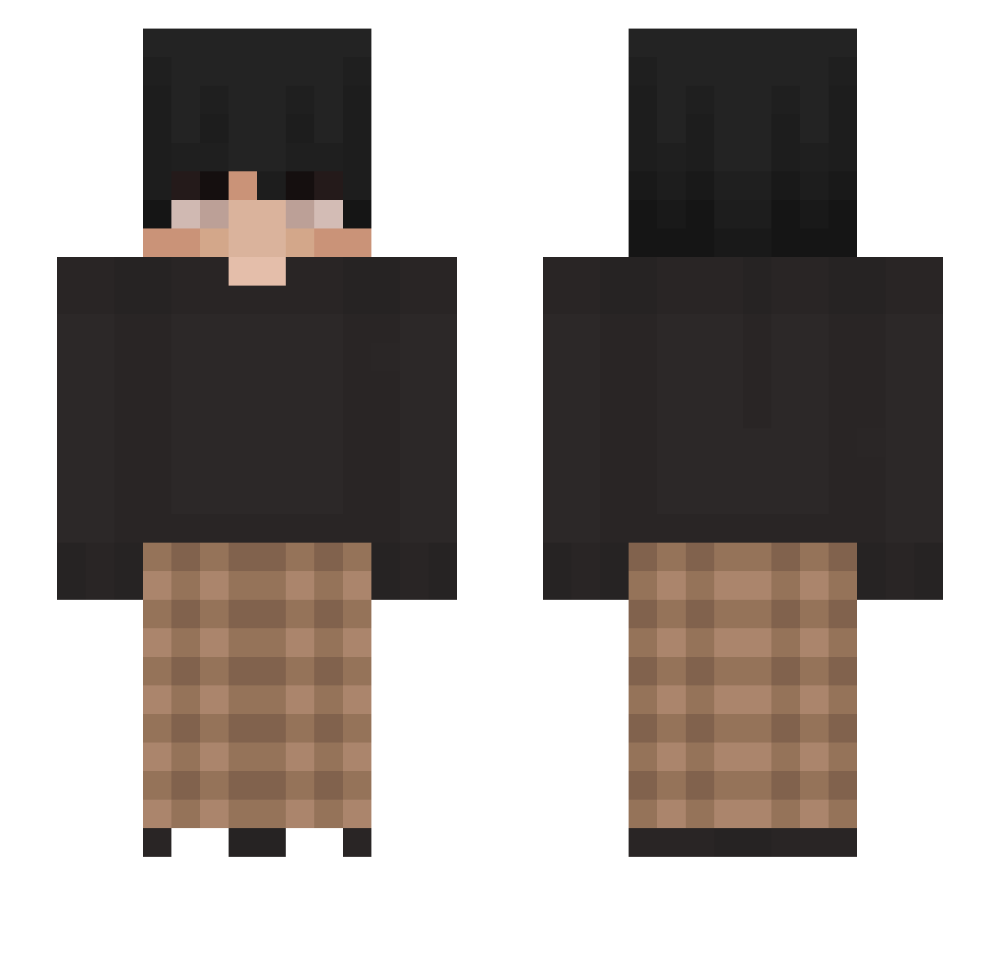 TRL_Frittenfurtz Minecraft skin, front and back view