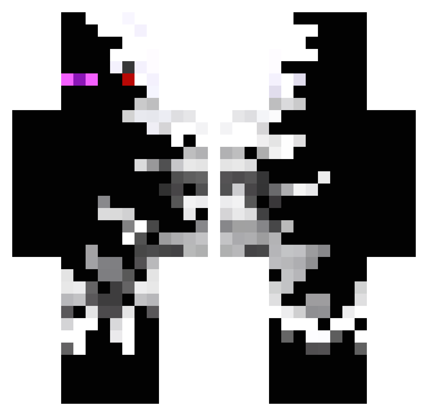 Vihren123 Minecraft skin, front and back view