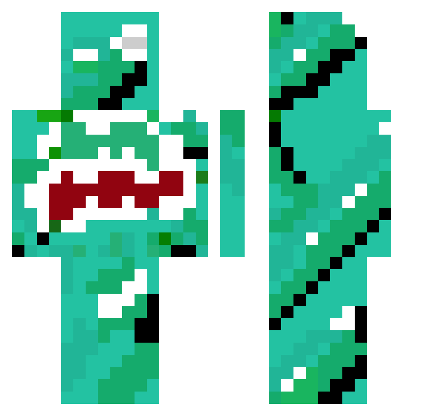 _bajablasted_ Minecraft skin, front and back view
