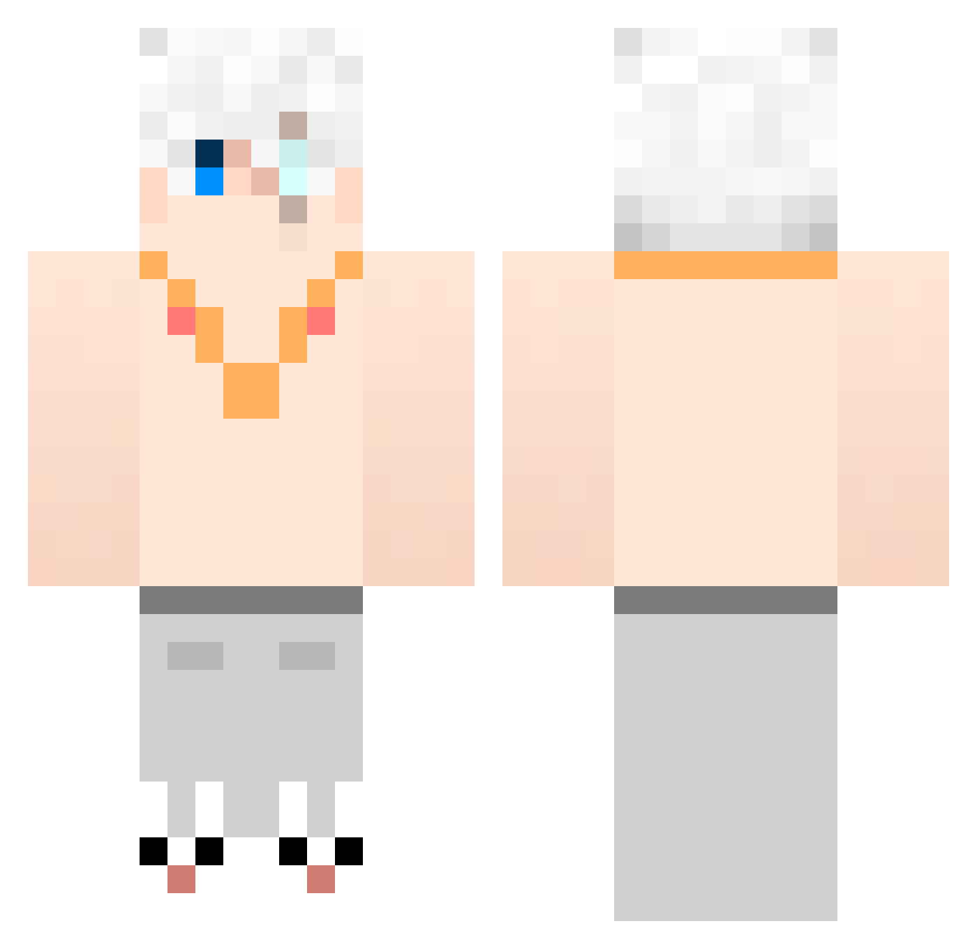 Vearn_ Minecraft skin, front and back view