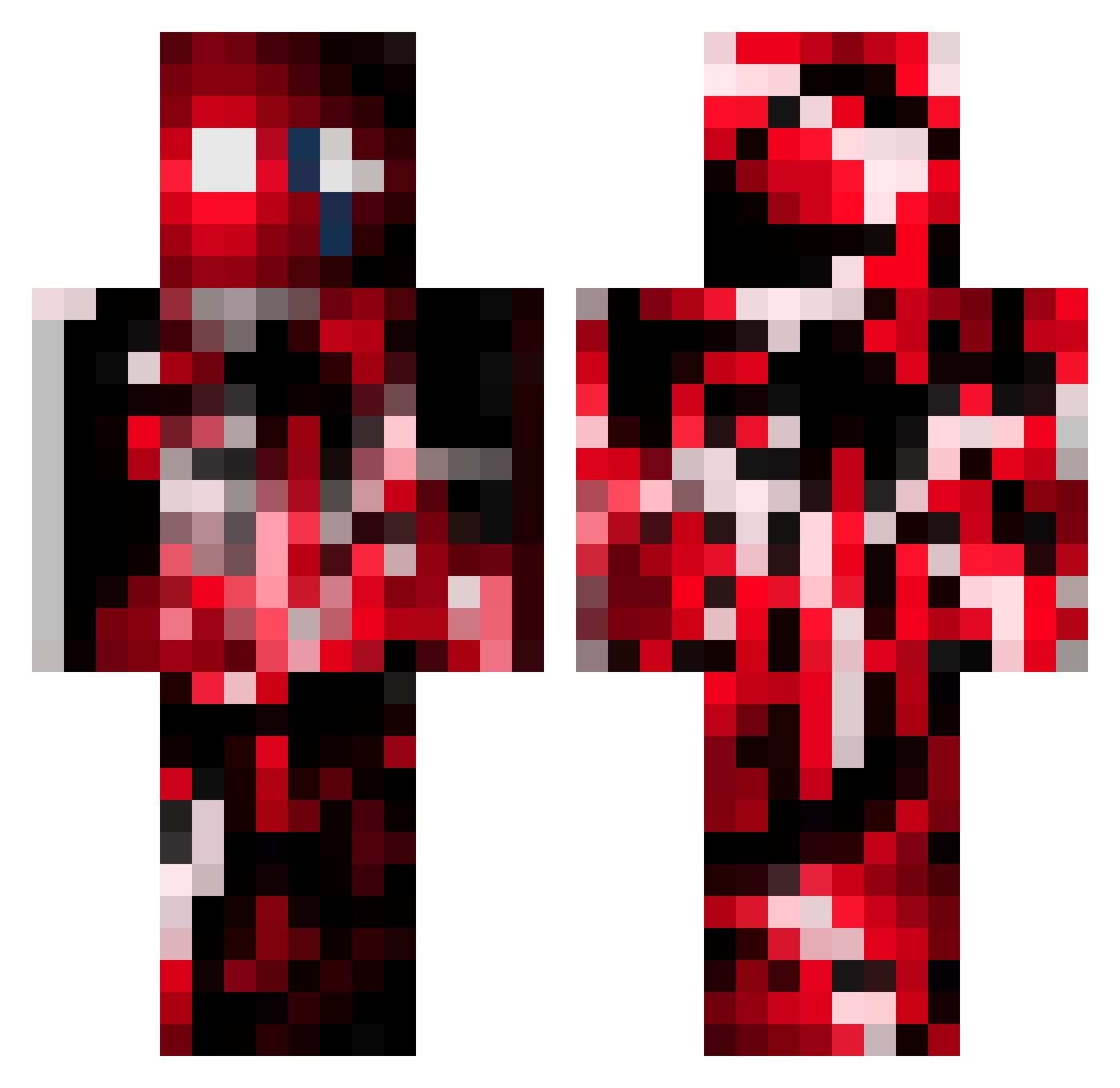 MR_GLADY_YT Minecraft skin, front and back view