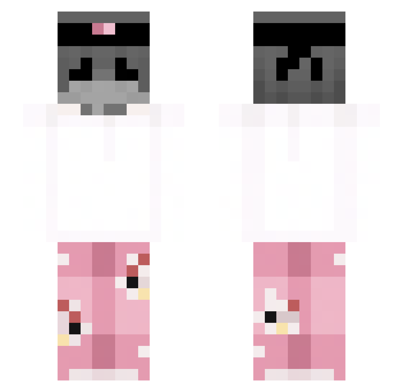 byPlatio_GHG Minecraft skin, front and back view