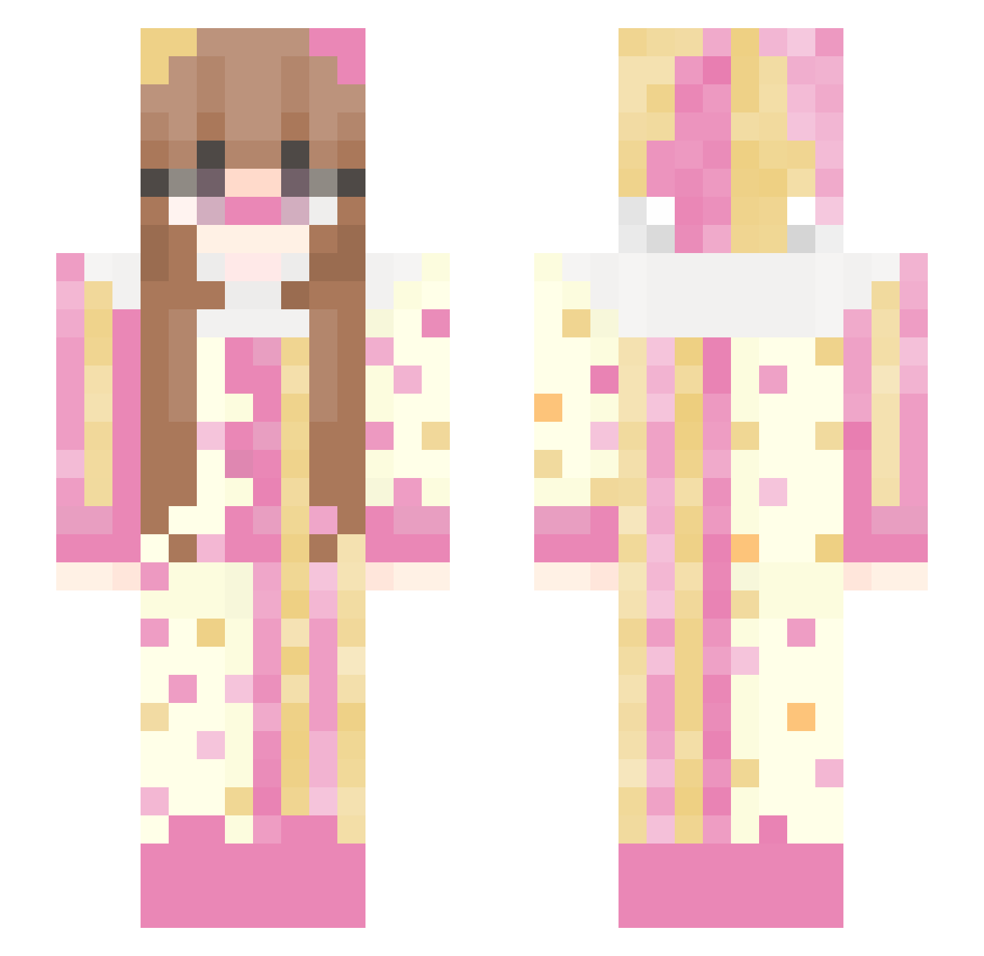 uselessgodd3ss Minecraft skin, front and back view