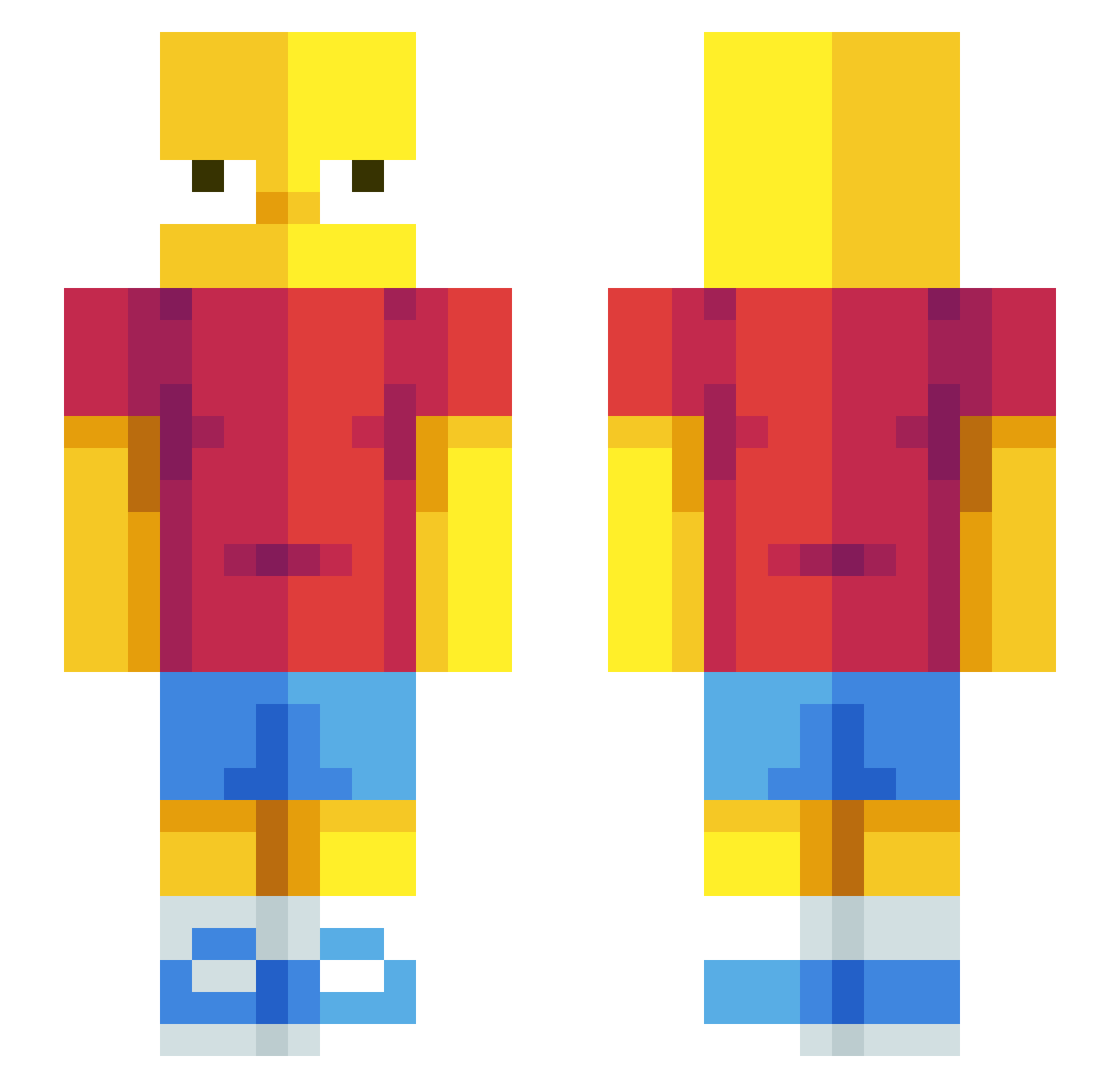 Rsakis - bart simpson Minecraft skin