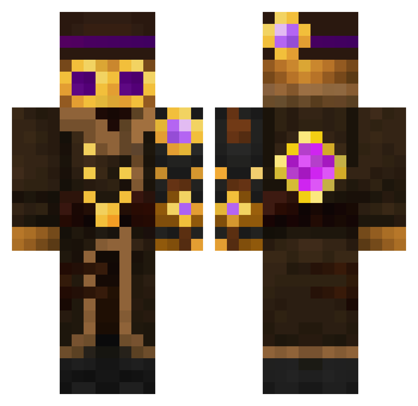 ci_do Minecraft skin, front and back view